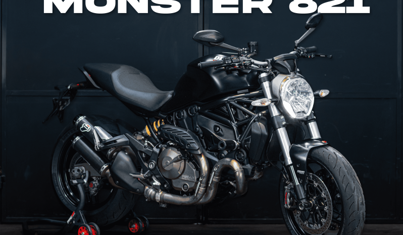 DUCATI MONSTER 821 2018 DARK STEALTH